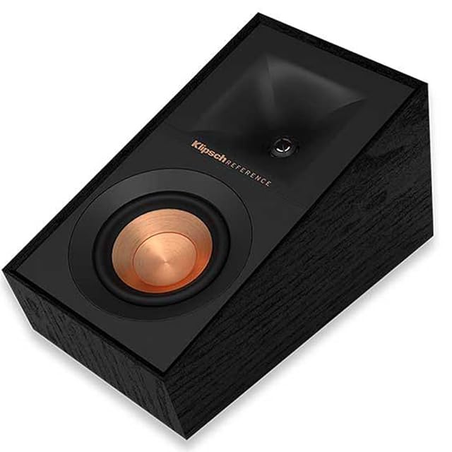 Klipsch R-40SA Dolby Atmos elevation speakers, pair, in black