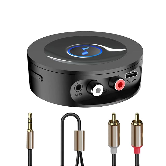 BLACKHORSE Bluetooth 5.2 hi-fi receiver with RCA outputs