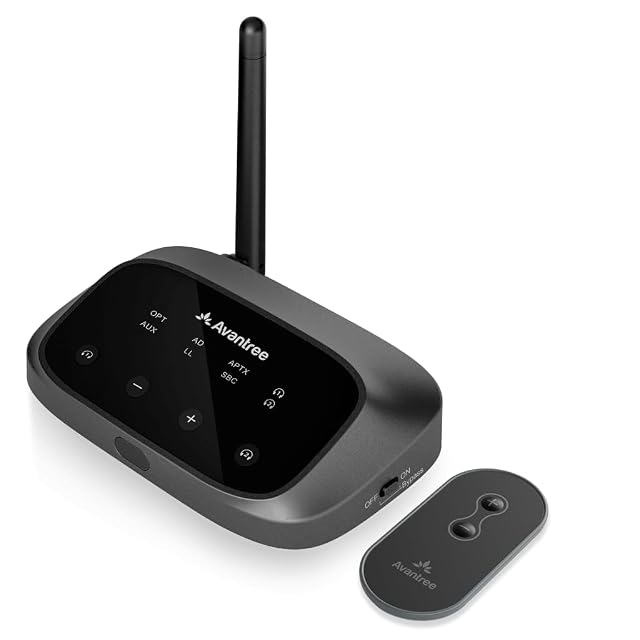 Avantree Oasis Plus 2 Bluetooth TV transmitter with remote