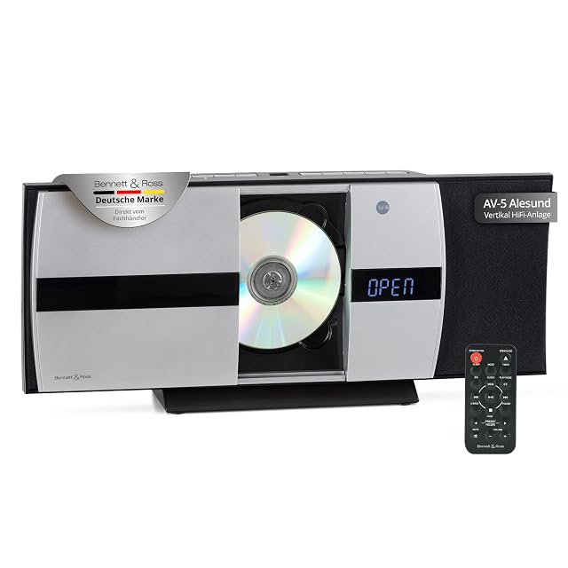 Bennett & Ross Ålesund vertical micro hi-fi system
