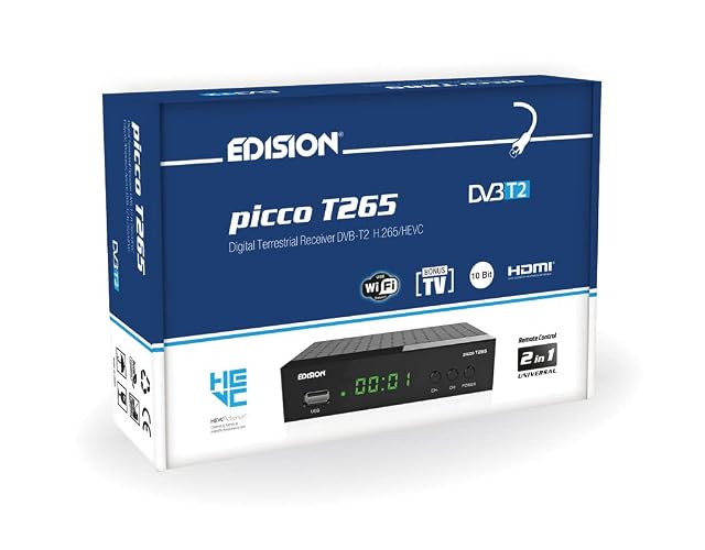 EDISION Picco T265 Full HD DVB-T2 receiver