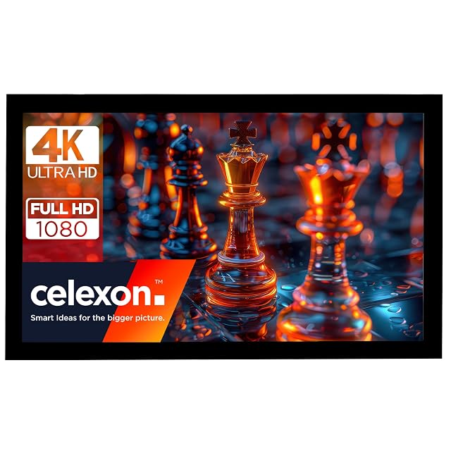 celexon Basic fixed frame projection screen, 16:9