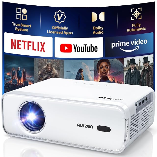 Aurzen EAZZE D1 smart 1080p projector