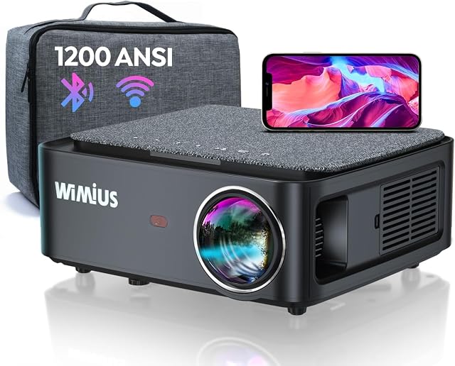 WiMiUS K1 Full HD projector with Wi-Fi and Bluetooth