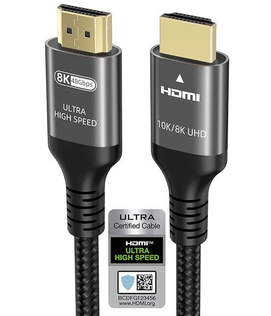 Ubluker braided certified HDMI cable, 1.5 metres