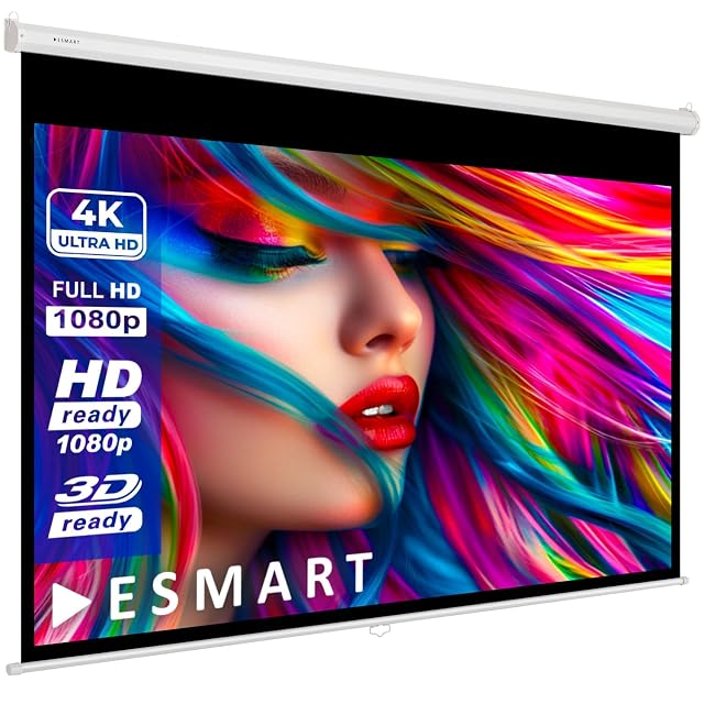 ESMART Economy EXR pull-down projection screen