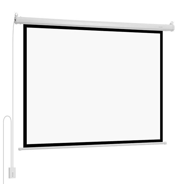 VEVOR motorised projection screen with remote control