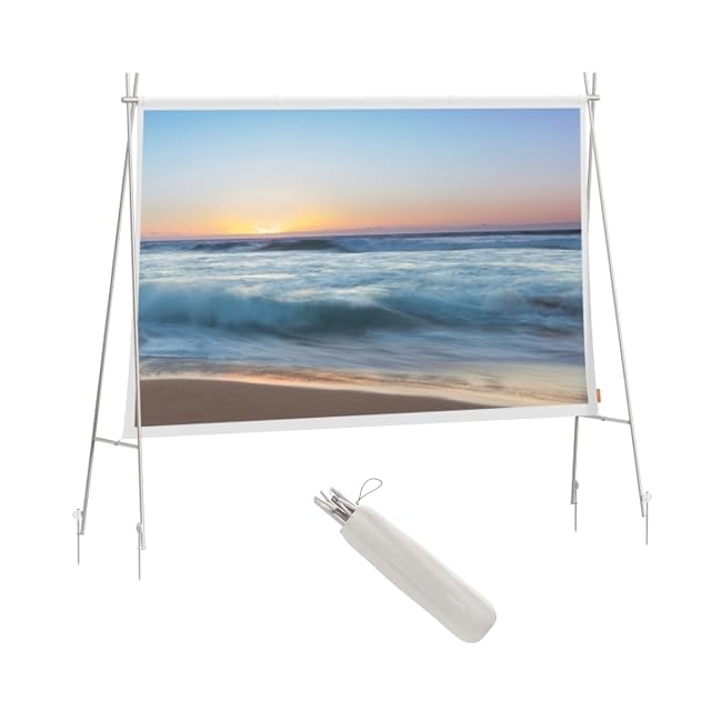 XGIMI 70 inch foldable outdoor projection screen