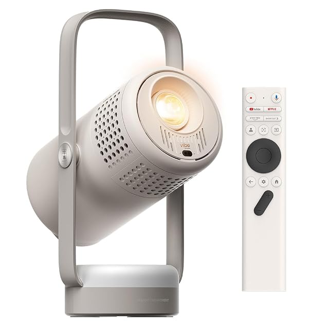 XGIMI Vibe One portable 1080p projector with battery
