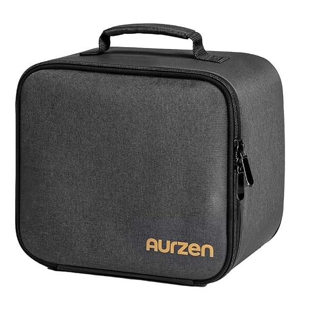 Aurzen padded projector bag with accessory pockets