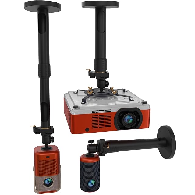 PropVue universal projector mount with telescopic arm and quick-release head