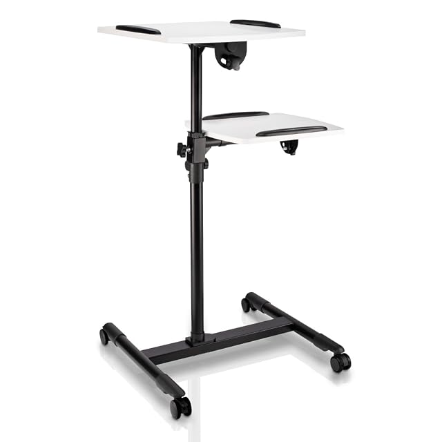 Hama two-level projector trolley on castors