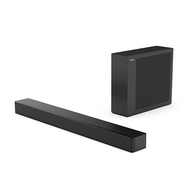 Hisense HS2100 2.1ch soundbar with wireless subwoofer and Dolby Audio