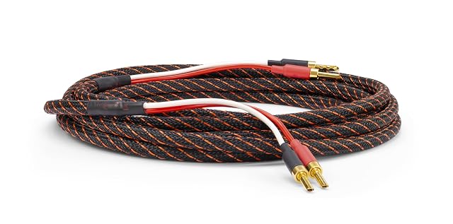 Dynavox Perfect Sound Flex terminated speaker cable with banana plugs