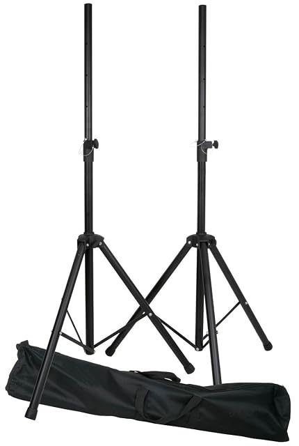 E-Lektron SPST-2 PA speaker stand pair in steel