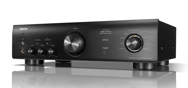 Denon PMA-600NE integrated amplifier in black