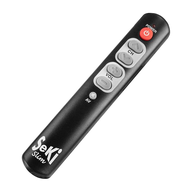 SeKi Slim learning universal remote with large keys