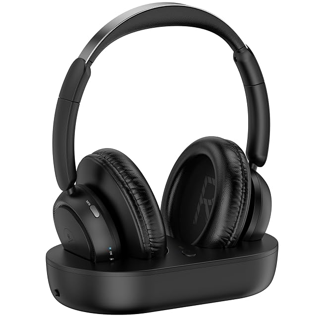 LETSACTIV wireless TV headphones for seniors